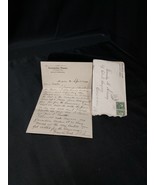 1899 Letterhead &amp; Envelope MONTPELIER HOUSE HOTEL LIVERY Vermont VT Ephe... - $460.67 MXN