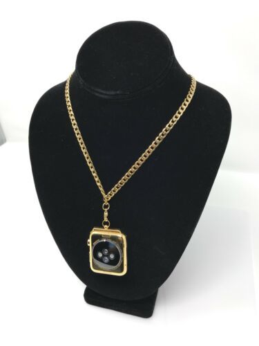 24K Gold 42MM Apple Watch And gold Neckless Item image 2