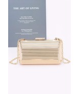 Metal Case Clutch - Sleek, Sophisticated Evening Accessory for Formal Ev... - $34.00