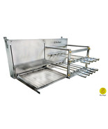 Brazilian BBQ Charcoal Grill with 9 Skewers and Double Griddles  - Oca-B... - $107,184.34 MXN