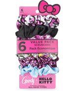 Hello Kitty Ouchless Scrunchie - 6 Count, Assorted - $8.99