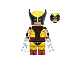 Gift Minifigure Wolverine Marvel X-Men &#39;97 Cartoon classic Fast Ship - £5.14 GBP