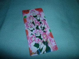 Sailor moon bookmark card sailormoon manga  Inner Outer sexy black dresses - $7.00