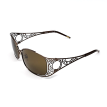 Invicta Corduba Maya Filigree Sunglasses - IEW001-04 - Women - Gradient Brown Le - $29.95