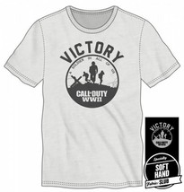 Call of Duty WWII Victory Soldier Men&#39;s White T-Shirt - £10.50 GBP