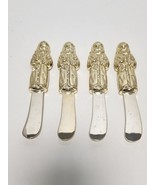 The Bombay Company Santa Butter/Cheese Spreading Knives No Box - $25.86 CAD