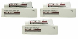 5 x 10g Povidone Iodine Ointment Cipladine OTC ANTISEPTIC/WOUND HEALING-... - $19.78