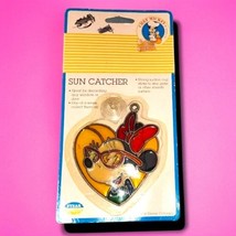 Vintage 1991 Minnie Mouse Suncatcher Stained Glass-style Suction Window ... - $231.83 MXN