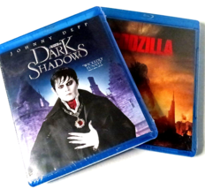 Dark Shadows (Blu-ray, 2012) Johnny Depp and Godzilla Lot - £11.89 GBP