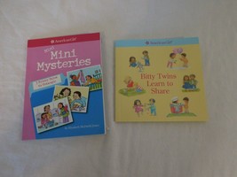 American Girl Bitty Baby Bitty Twins Book “Bitty Twins Learn To Share” 5” + Mini - £6.34 GBP