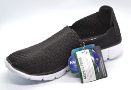 Skechers Men&#39;s Memory Foam Hand Woven Comfort &amp; Stretch Black Shoes Size... - £56.44 GBP