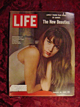 LIFE Magazine January 28 1966 Jan 1/28/66 Europe Beauties Models Catherine Spaak - £10.39 GBP