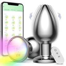 Adult Sex Toy Anal Plug - Anal Toys Adult Sex Toys Vibrating Butt Plug W... - £30.29 GBP