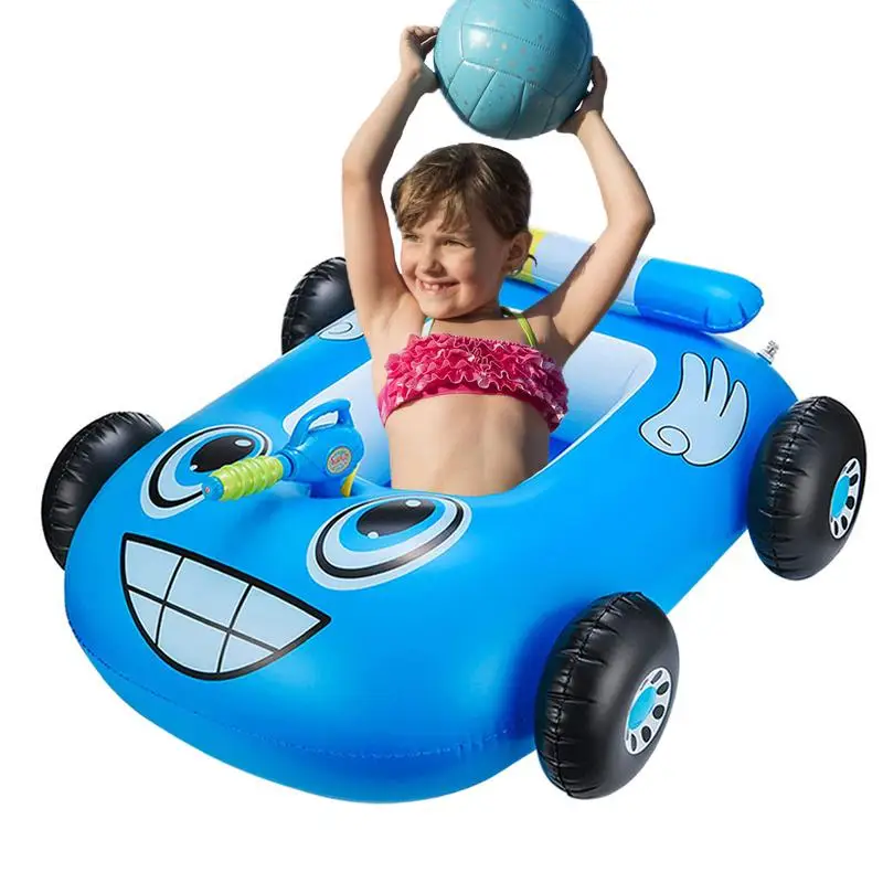 PVC Swimming Baby Inflatable Fire Boat Pool Float Swimming Float Seat Boat Pool - £31.80 GBP+