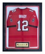 Tom Brady Signed Framed Tampa Bay Buccaneers Nike Game Replica Jersey Fa... - £2,330.97 GBP