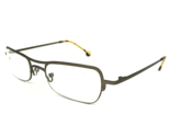 Vintage la Eyeworks Eyeglasses Frames LIMBO 572 Gray Rectangular 47-22-130 - $65.36