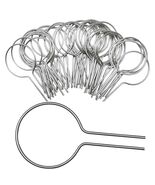 Evecad 250PCS 12Ga Preformed Fence Ties for 1-5/8 Post Silver - $26.37 CAD