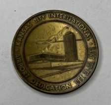 Vintage Kansas City International Airport Dedication Token 1972 - $265.72 MXN