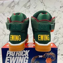Men’s PATRICK EWING ATHLETICS 33 HI Green | Burgundy | Gum SEATTLE Sneakers - $175.00