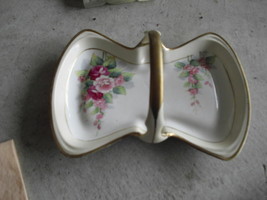 Antique Nippon Hand Painted Handled Snack Dish LOOK - £27.30 GBP