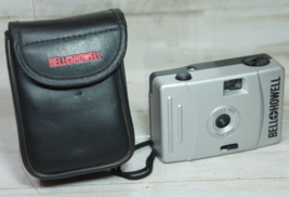 Vtg Bell & Howell Point and Shoot 35mm Film Camera Focus Free 28mm Lens w/ Case - $8.74