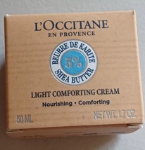 L&#39;occitane Light Comforting Face Cream 5% Shea Butter 1.7oz ~ 50ml New In Box - £19.74 GBP