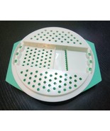 Vintage TUPPERWARE Bowl Grater Shredder Grater  786-4 Jadeite Green EUC - $29.82 CAD