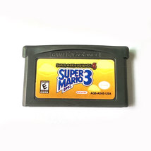 Super Mario Bros 3 + Advance 4 Gameboy Game Cartridge for GBM NDSL GBASP... - £10.19 GBP