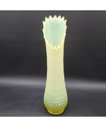 Vintage 1940&#39;s Fenton Opalescent Hobnail Topaz Vaseline Uranium Glass Sw... - $14,162.68 MXN