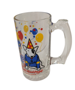 Bud Light Spuds MacKenzie Party Beer Glass Mug Stein Budweiser Vintage 1987 - £11.93 GBP