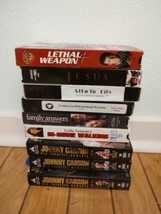 Lot of  9 VHS Tapes Johnny Carson, Lethal Weapon 4, Jesus Etc. - £6.26 GBP