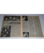 Culture Club Def Leppard 16 Magazine Photo Vintage 1984 - $19.99