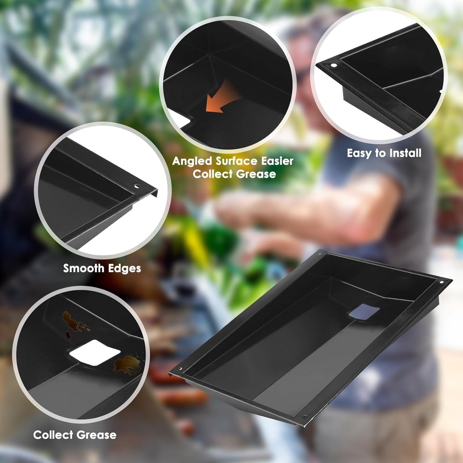 Grease Tray with Catch Pan for Weber Genesis E310/E320 (2011-2016) 62757 Item image 2