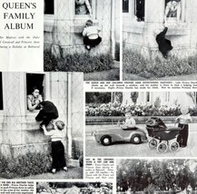 The Queen&#39;s Family Album Royal Family 1953 Article From Sphere UK Import... - $29.99