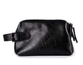 Men Long Clutch Wallet Bag Black Big Capacity Male Travel Handbag Phone ... - $35.99