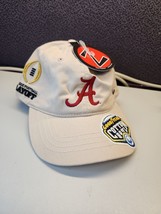 Alabama Crimson Tide Hat 2015 Cotton Bowl Zephyr Tan Adjustable - £15.01 GBP