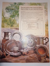 Vintage The Trading Post American Antiques Print Magazine Advertisement ... - $4.99