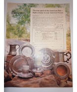 Vintage The Trading Post American Antiques Print Magazine Advertisement ... - $4.99