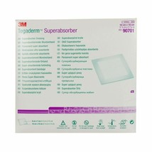 Tegaderm Superabsorber Sterile Wound Dressing 10 x 10cm - £20.89 GBP