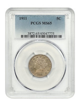 1911 5C Pcgs MS65 - £347.08 GBP