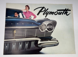1957 Plymouth Dealer Brochure Poster Belvedere Savoy Plaza Station Wagons - £11.91 GBP