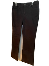 d&amp;co Denim &amp; Co. Blue Jeans Size 12 Front Back Pockets Zip Button - £12.58 GBP