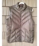 Eddie Bauer Premium Goose Down Insulated Puffer Vests Men&#39;s XXL Brown - €24,53 EUR