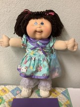 Vintage Cabbage Patch Kid Play Along-PA-25 Freckles &amp; Teeth 2004 Dark Br... - £176.99 GBP