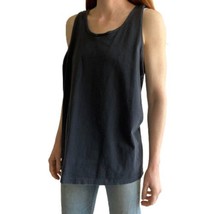 allbrand365 designer Womens Folt Blank Cotton Tank Top Size Small Color Black - £31.03 GBP