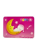 USW Tofu Pink Piglet on Moon Address Book Mini Foldable Japanese Anime - $12.55