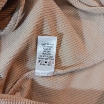 Active USA T12391 Women's Brown Short Sleeve Top Size Medium  image 6
