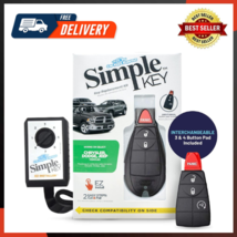 Simple Key Fob And Key Programmer With Interchangeable 3 And 4 Button Keypads - £111.36 GBP