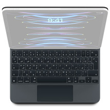 Arabic - iPad Magic Keyboard MXQT2AB/A for iPad Pro 11" 4th Gen (BLK) - New - $148.49