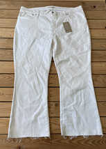 Madewell NWT $128 Women’s Cali Demi-boot Jeans Size 36 White K6 - £48.92 GBP